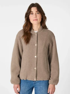 LangerChen Damenblouson Taupe Sale