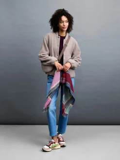 LangerChen Damenblouson Taupe Sale