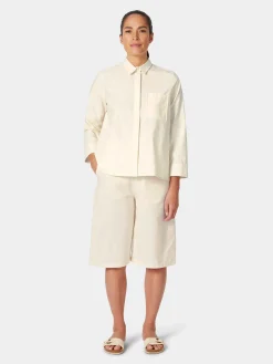 Christiane Strobel Damenbluse 3/4-Arm Naturweiß