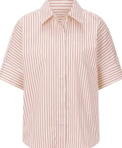 Knowledge Cotton Apparel Damenbluse Baumwollsatin Sale