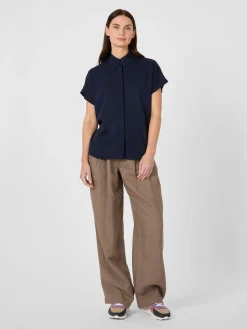 Armedangels Damenbluse Kurzarm Best