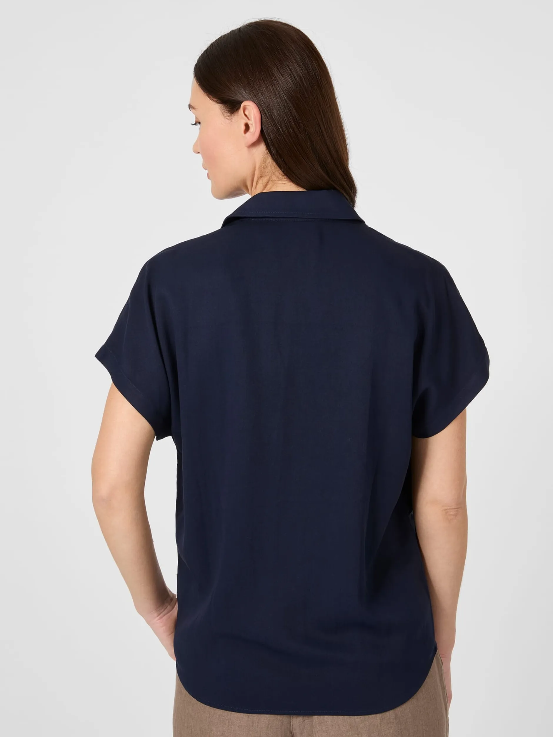 Armedangels Damenbluse Kurzarm Best