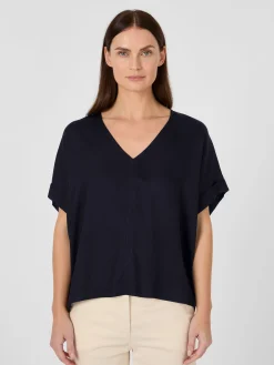 LANIUS Damenbluse Kurzarm Discount