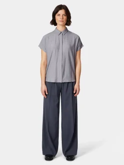 Armedangels Damenbluse Kurzarm Best