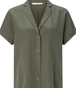 LANIUS Damenbluse Reverskragen Clearance