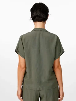 LANIUS Damenbluse Reverskragen Clearance