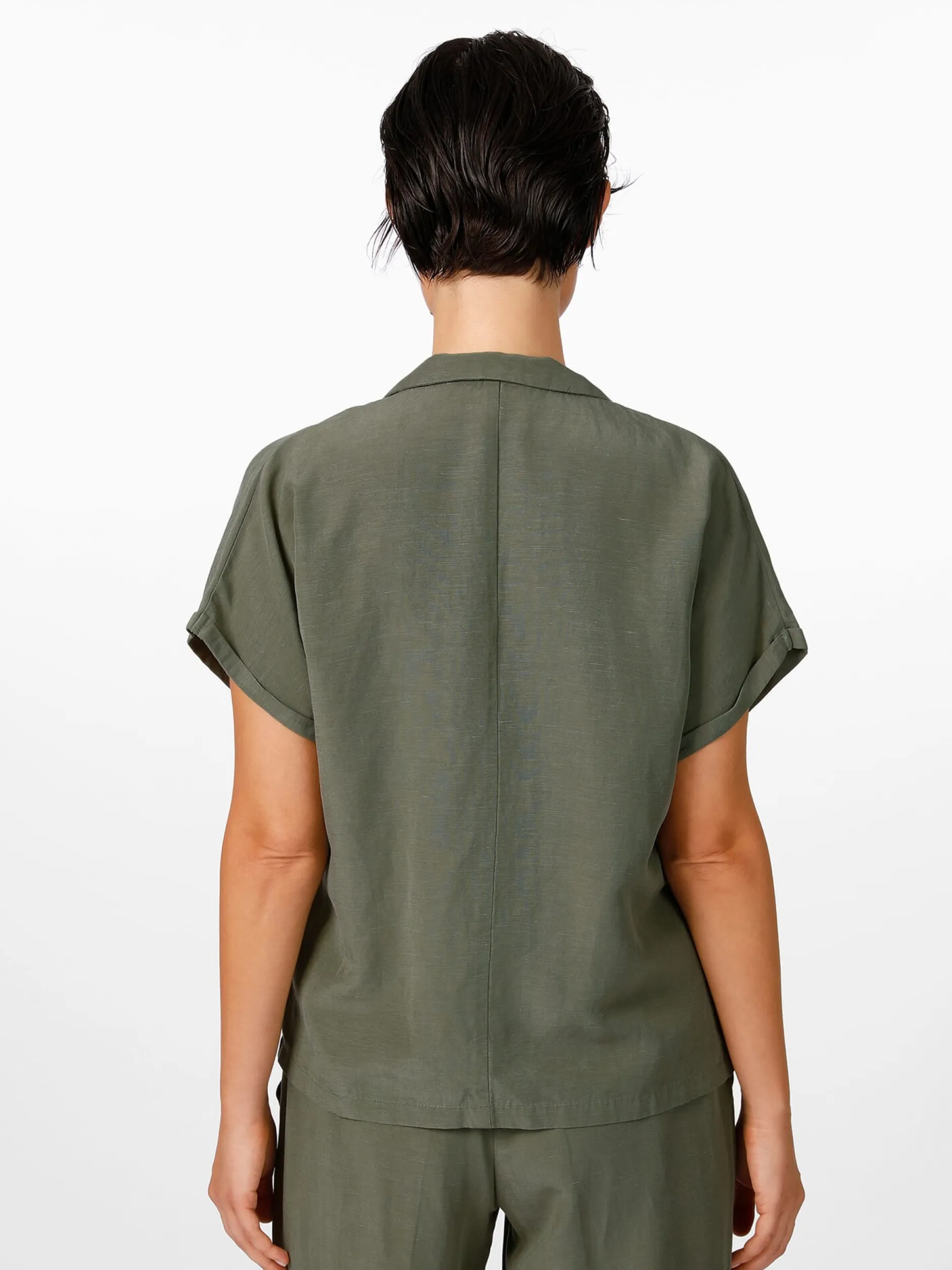 LANIUS Damenbluse Reverskragen Clearance