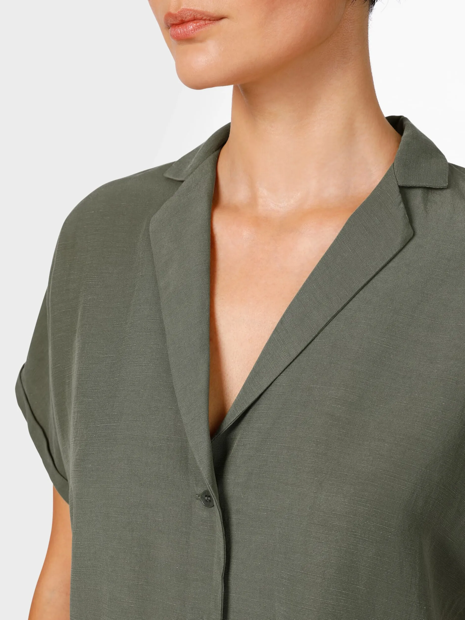 LANIUS Damenbluse Reverskragen Clearance