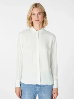 Armedangels Damenbluse Viskose Weiß Online