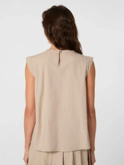 CARE BY ME Damen-Blusentop Sand Hot