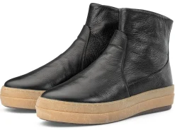 Werner Schuhe Damenboot Lodenfutter Schwarz Clearance
