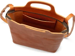 Harold’s Lederwaren Damen-Bottlebag Cognac Hot