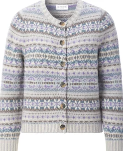 Eribé Damen-Cardigan gemustert Sale