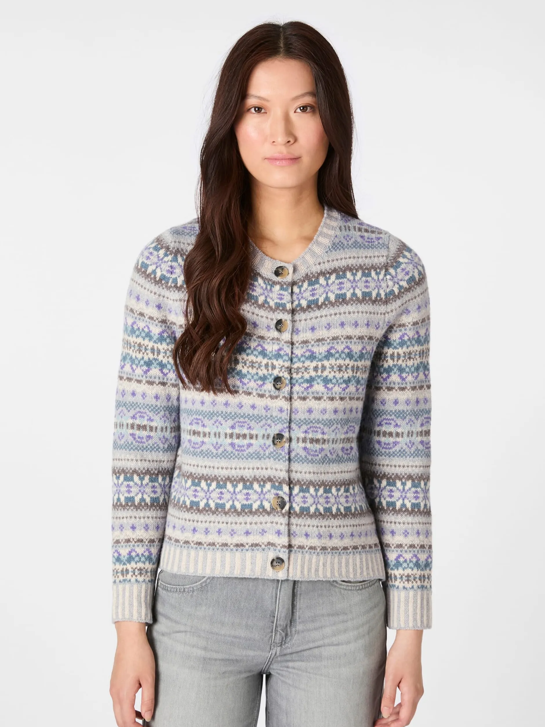Eribé Damen-Cardigan gemustert Sale