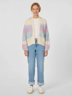 LANIUS Damen-Cardigan Streifen Clearance