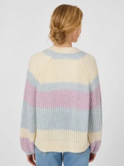 LANIUS Damen-Cardigan Streifen Clearance