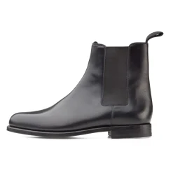 Mack James Damen-Chelsea-Boot Schwarz Clearance