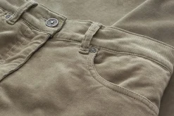 Manufactum Damen-Cordhose schmales Bein Mittelgrau Discount