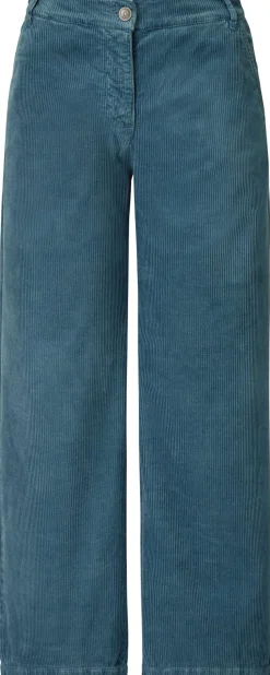 Manufactum Damen-Cordhose weites Bein Blaugrau Outlet