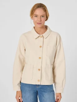 Armor lux Damen-Fischerjacke Baumwolle Natur Hot
