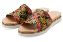 Werner Schuhe Damen-Flechtpantolette Multicolor Outlet