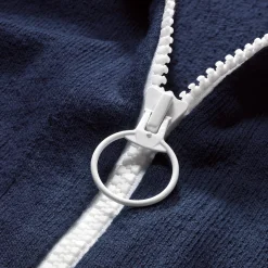 Armor lux Damen-Frottee-Kapuzenjacke Blau Online