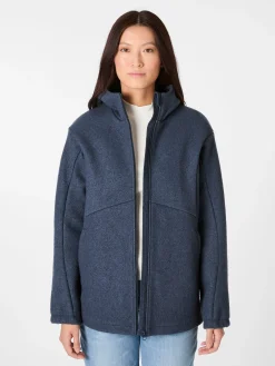 Disana Damen-Funktionsjacke Schurwolle Navy Best