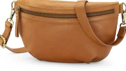 O My Bag Damen-Gürteltasche Leder Cognac Best