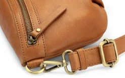O My Bag Damen-Gürteltasche Leder Cognac Best