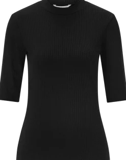 Jan ’n June Damen-Halbarmshirt Lyocell Schwarz Online