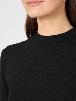 Jan ’n June Damen-Halbarmshirt Lyocell Schwarz Online