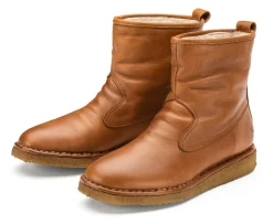 Punto Pigro Damen-Halbstiefel gefüttert Natur Hot