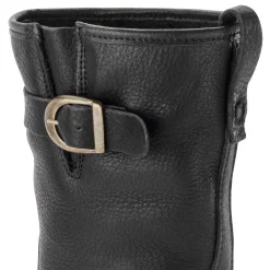 Werner Schuhe Damenhalbstiefel Rindleder gefüttert Schwarz Hot