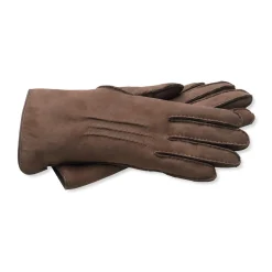 Eska Damenhandschuh Curleylammfell Dunkelbraun Clearance