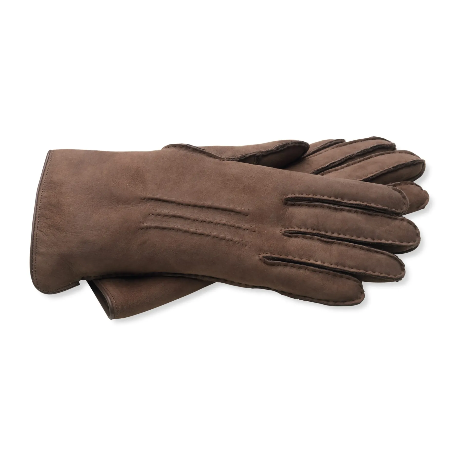 Eska Damenhandschuh Curleylammfell Dunkelbraun Clearance