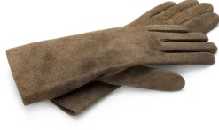 TR Handschuhe Damenhandschuh Ziegenvelours Braun Online