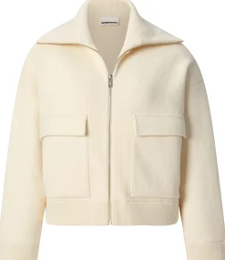 Armedangels Damen-Hüftjacke Naturweiß Hot