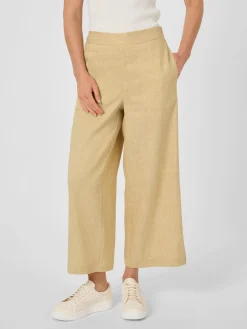 LANIUS Damenhose Leinen-Baumwolle Hot