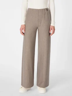 Stapf Damenhose mit elastischem Bund Beige Best