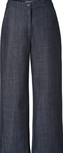 Christiane Strobel Damenhose weites Bein Dunkelblau