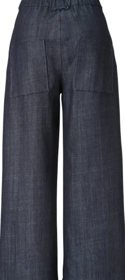 Christiane Strobel Damenhose weites Bein Dunkelblau