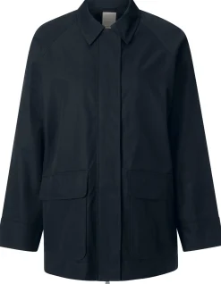 Knowledge Cotton Apparel Damenjacke Outdoor Dunkelblau Hot