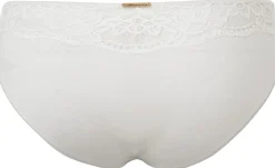 Comazo Damen-Jazzpants mit Spitze Creme