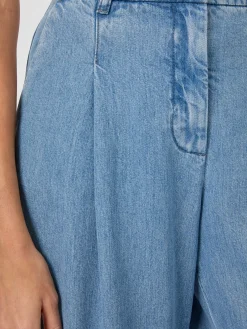 LANIUS Damenjeans mit Bundfalte TENCEL™ Denim Clearance