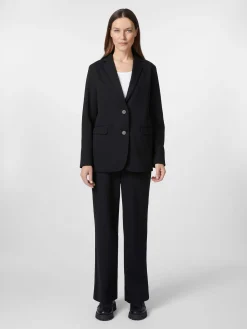 LANIUS Damen-Jerseyblazer Schwarz New