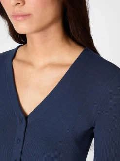 Armedangels Damen-Jerseykleid Blau Best