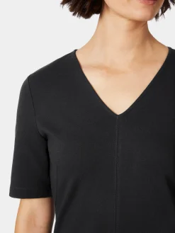 Armedangels Damen-Jerseykleid Schwarz