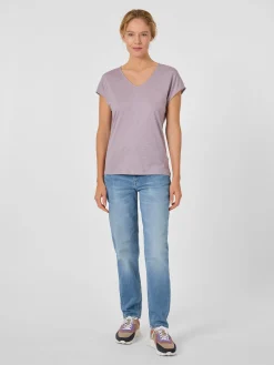 Alma ＆ Lovis Damen-Jerseyshirt Flieder Online