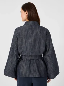 Christiane Strobel Damen-Kimonojacke Dunkelblau Discount