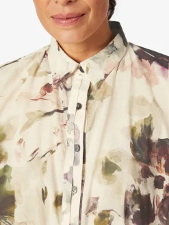 Hannes Roether Damenkleid geknöpft Multicolor Hot